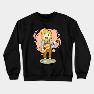 singing with goldenbeard Crewneck Sweatshirt